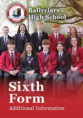 6th Form Booklet Cover